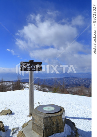 [Fixed price] Landscape of the summit of Mt. Nyukasa in winter 99722027