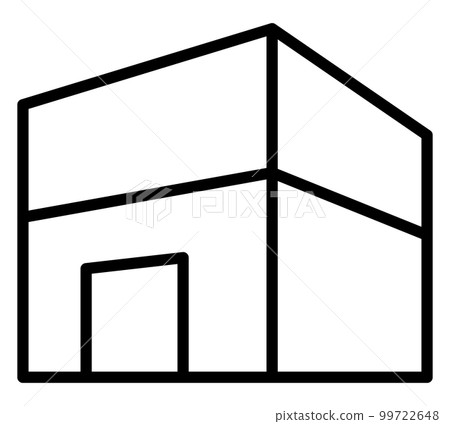三維建築圖標 99722648