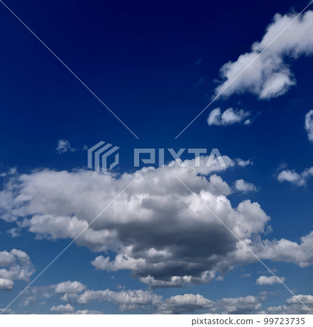 Blue clear sky with white clouds. eps 10 Blue clear sky with white clouds. eps 10 99723735