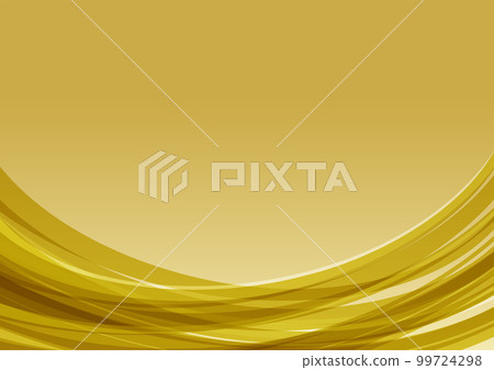gold wave background 99724298