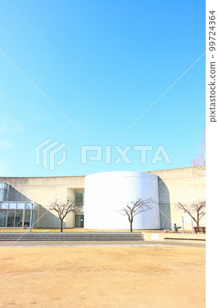 Scenery of Kiyosu City Library in Kiyosu City 99724364