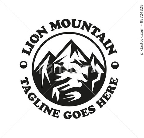Iceberg Lion Face Logo Design Vector Inspiration, emblem, stamp,template Iceberg Lion Face Logo Design Vector Inspiration, emblem, stamp,template 99724829