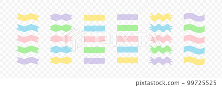 Colorful office stickers set Colorful office stickers set 99725525