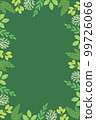 Hand-painted plant frame background material 99726066