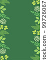 Hand-painted plant frame background material 99726067