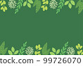 Hand-painted plant frame background material 99726070