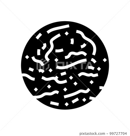 mars planet glyph icon vector illustration mars planet glyph icon vector illustration 99727704