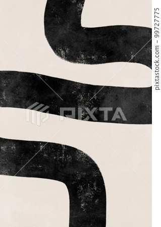 Scandinavian abstract print. 99727775