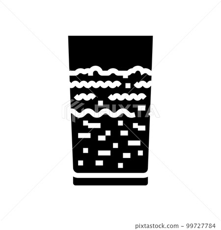 milk rotten food glyph icon vector illustration 99727784