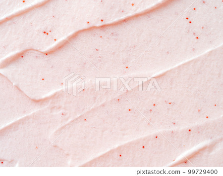 Scrub smears. Pink exfoliating body polish texture Scrub smears. Pink exfoliating body polish texture 99729400