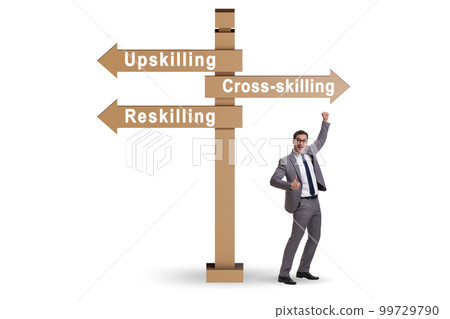 At the crossroads choosing between up-skilling and re-skilling 99729790