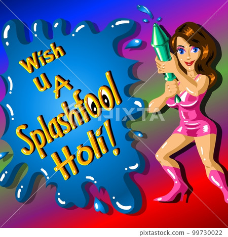 Wish You A Splash Full Holi Wish You A Splash Full Holi 99730022