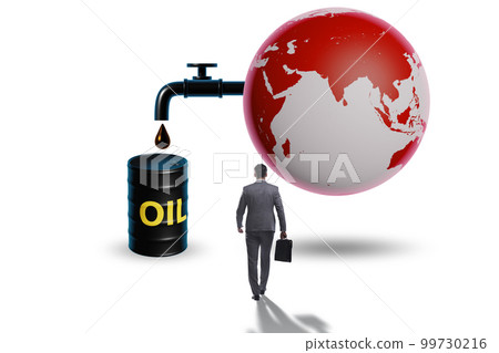 Concept of global oil business 99730216