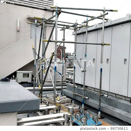 懸掛式腳手架組裝更換戶外受電設備變壓器 99730611