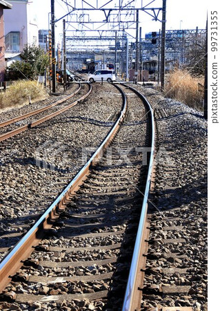 著名的還是臭名昭著的？...由於高架鐵路，未來再也看不到的鐵路道口〜東武晴空塔線/春日部大鐵路道口 99731355