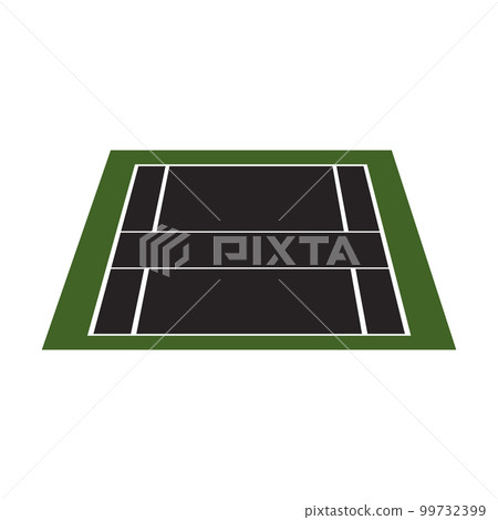 volleyball court icon volleyball court icon 99732399