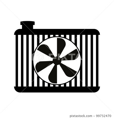 car radiator icon 99732470