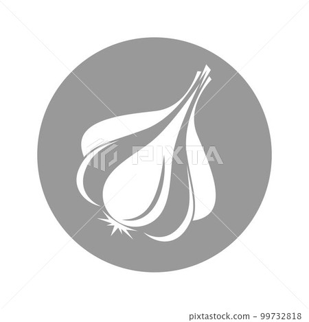 Garlic icon logo design 99732818
