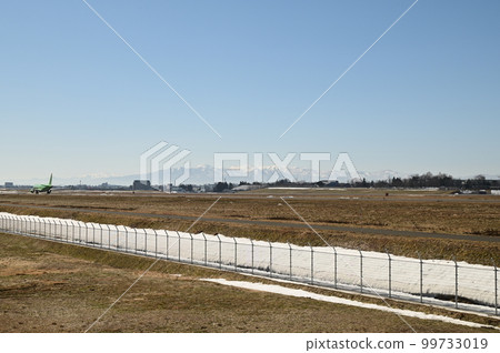 從岩手花捲機場看到的風景 從岩手花捲機場看到的風景 99733019