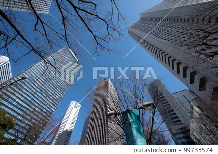 東京新宿城市景觀 東京新宿城市景觀 99733574