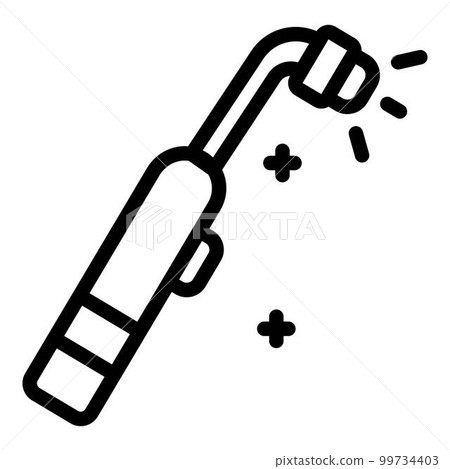 Electric toothbrush cleaning icon. Outline electric toothbrush cleaning vector icon for web design isolated on white background Electric toothbrush cleaning icon. Outline electric toothbrush cleaning vector icon for web design isolated on white background 99734403