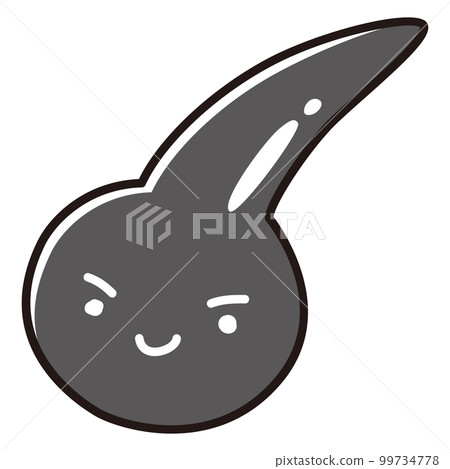 simple black haired character simple black haired character 99734778