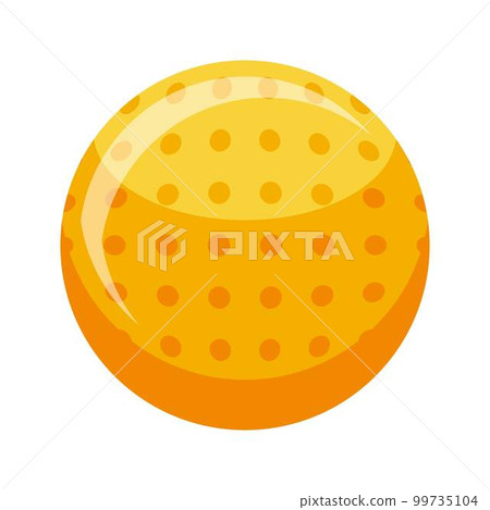Hurling ball icon. Isometric of hurling ball vector icon for web design isolated on white background Hurling ball icon. Isometric of hurling ball vector icon for web design isolated on white background 99735104