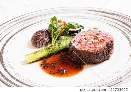 French course main beef steak 99735635
