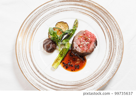 French course main beef steak 99735637