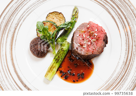 French course main beef steak 99735638