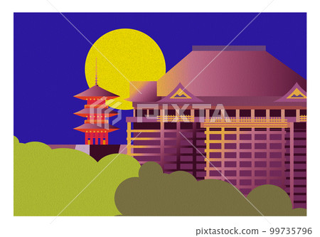 清水寺（浮雕） 古京都的世界遺產 99735796