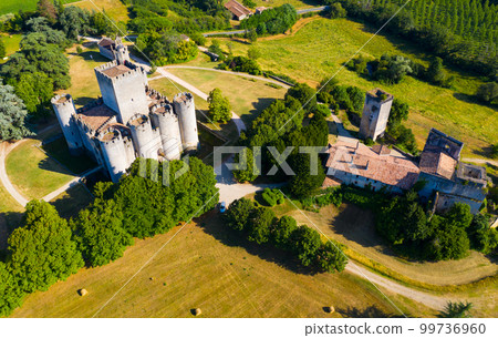 View of Chateau de Roquetaillade View of Chateau de Roquetaillade 99736960
