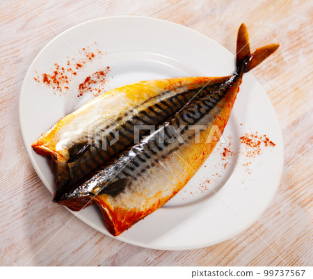 Smoked mackerel with paprika Smoked mackerel with paprika 99737567