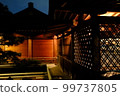 Jonangu Shrine illuminated at night 99737805