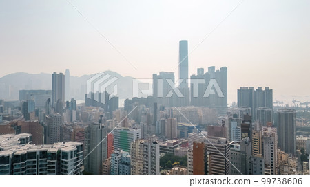 the Tsim Sha Tsui, the cityscape of hong kong Feb 26 2023 the Tsim Sha Tsui, the cityscape of hong kong Feb 26 2023 99738606