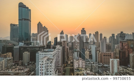 a Mong Kok District at hong kong, Feb 26 2023 99738655