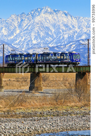 Toyama Local Railway Tateyama Line Katare Toyama Train Toyama Local Railway Tateyama Line Katare Toyama Train 99738996