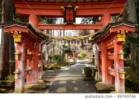 岩手縣 Takkokuikutsu Bishamondo 第二鳥居 岩手縣 Takkokuikutsu Bishamondo 第二鳥居 99740746