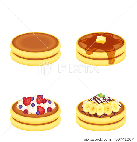Pancake set 2 tiers 99741207