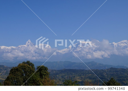 Himalayas seen from Nepal Ramkot trekking 99741348