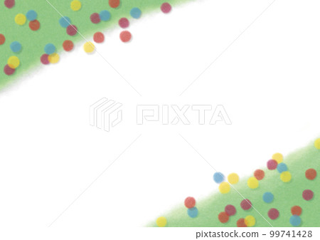 Colorful polka dots background 99741428