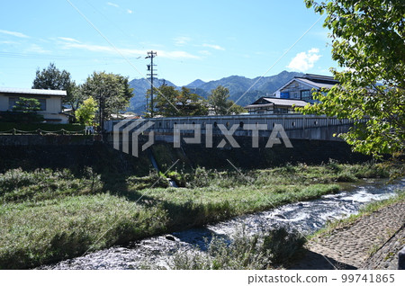 Hida Furukawa, Yoshiki Bridge, Aragi River, Hida City 99741865