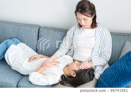 Poor physical condition Fever parent and child Poor physical condition Fever parent and child 99741981