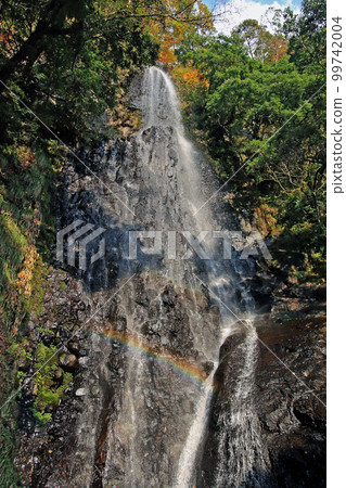 有彩虹的沙羅瀑布 99742004