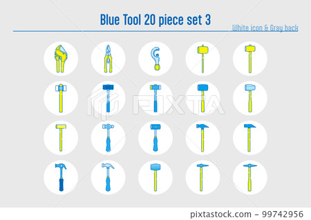 20-piece blue tool set no.9 99742956