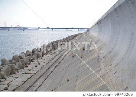 高橋河堤防景觀 高橋河堤防景觀 99743209