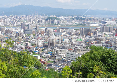 從廣島縣西區古田台眺望 99743262