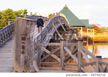青森縣北津輕郡鶴田町鶴之舞橋(舞鶴橋) 青森縣北津輕郡鶴田町鶴之舞橋(舞鶴橋) 99744238