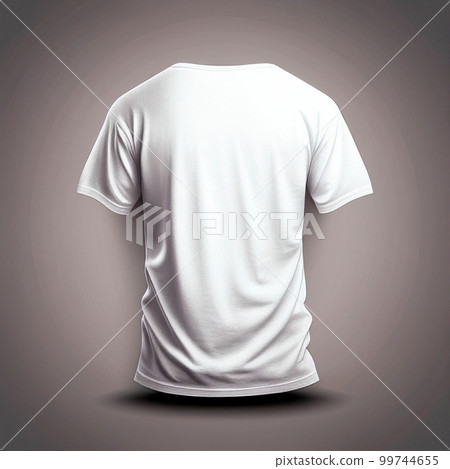 voluminous white T-shirt, oversized, on a light background voluminous white T-shirt, oversized, on a light background 99744655