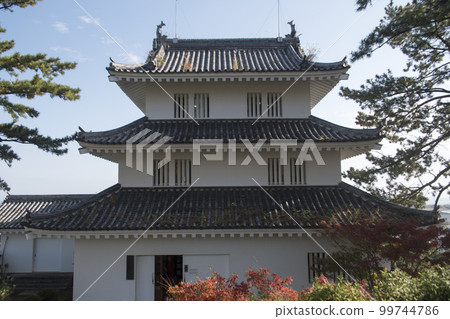 Shimabara Castle Restored Ushitora Mie Yagura Turret Shimabara Castle Restored Ushitora Mie Yagura Turret 99744786